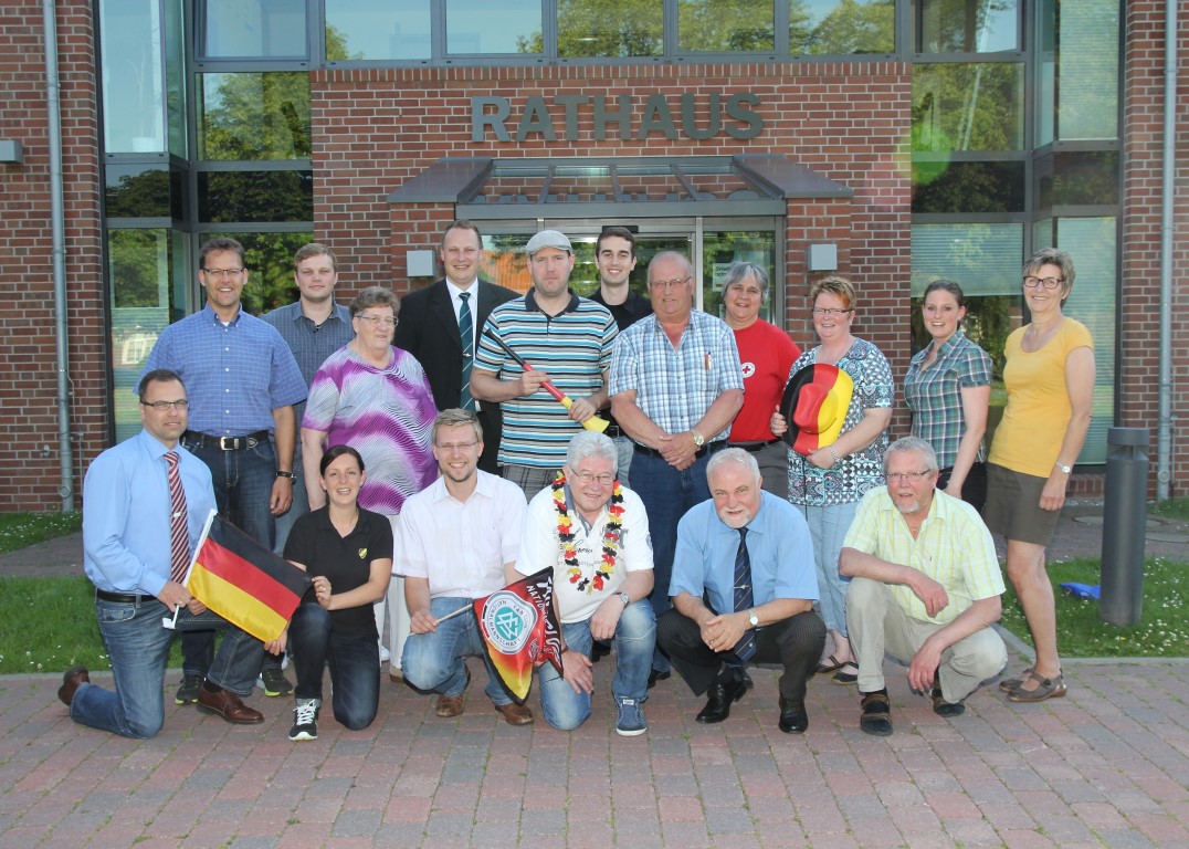 Gruppenfoto Orgateam ER